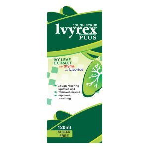 Ivyrex Plus Cough Drops 120ml Sugar Free